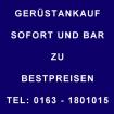 Ich kaufe gebrauchte Gerüste: Ich zahle Höchstpreise: sofort und bar