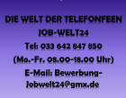 Heimarbeit Telefonistin Job Homeoffice Arbeit Stellenangebot Cuxhafen und ü-all 