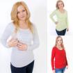 Pulli Damenpulli Pullover Strickjacke Sweater Bluse Jumper Damen Mantel Fiesta