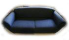 Biete gute Couch an  blau 