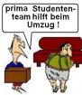 Umzugshelfer Essen, Bochum, Dortmund, Ruhrgebiet: prima Studententeam