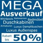 Räumungsverkauf bis zu 50% Rabatt bnei Sanideal in Bochum