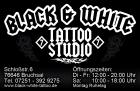 Black & White Tattoo-Studio in Bruchsal sucht absofort einen profesionellen Täto