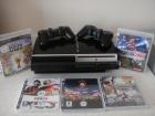 PS3 80 GB inkl 2 Controller und 5 Spiele