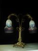 Muller Freres Jugendstil Tischlampe