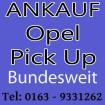 Auto verkaufen Opel Pick Up- Motorschaden & Unfallschaden