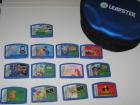 Viele Leapster Spiele und original Tasche