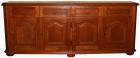 2m Sideboard in Eiche rustikal, honigfarben