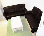 2 x edles 2er-Ledersofa - ABHOLUNG 48-49. KW   