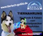 Reico-Schlemmermenü für Hunde und Katzen zu Weihnachten