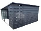 Blechgarage 3x6m Carport und Garage Hohe Qualität ID445