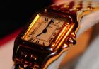 Cartier Santos Quarz Damenuhr 18K Gold