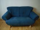 Blau Couch von Ikea