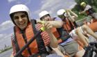 Rafting auf dem Rhein