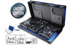 PIONEER DJM 400 / Pioneer CDJ 400 - CDJ PACKAGE   Flightcase  LTD EDITION BLUE  