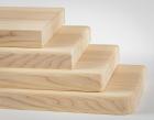 HOLZTREPPENSTUFEN HOLZTREPPE ESCHENHOLZ MASSIVHOLZSTUFE LACKIERT 85x28x4cm