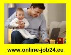 Nebenjob als Heimarbeit, PC online Job in Home Office, familienfreundlich