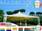 Pavillon Restaurant 11x11 personalisierte Farbe Pvc Café Pergola Lager Parkplatz