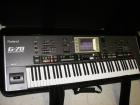 Roland G-70 keyboard, music workstation with case