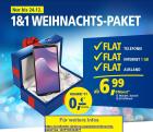 So macht Weihnachten Spaß. Mit dem 1&1 Weihnachts-Paket.Telefon-Flat, Internet-F