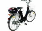 Elektrofahrrad Schwarz 118x116x63cm Fahrrad Elektro Motor Pedelec 26