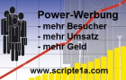 Power Werbepaket. Enormer Besucheransturm