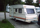 Kleiner Reisewohnwagen, ab Memmingen, 3 EW  1Kind / Wintercamping möglich