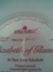 Royal Albert Elizabeth of Glamis Plate by Sara Schofield Queen Mother Fav Flower