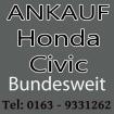 Auto verkaufen Honda Civic - Motorschaden & Unfallschaden