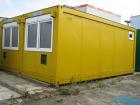 ## Doppelcontainer als Büro oder Ferienhaus - 30 m² - 2 Teile Container - mit WC