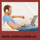 Online arbeiten in Heimarbeit, Nebenjob am PC, Arbeit im Office von zu Hause