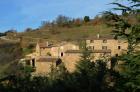 Weiler aus Naturstein in der Ardeche , Frankreich