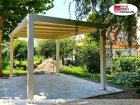 Pergola 3x3 Überdachung Pavillon Terrassenüberdachung Zelt Terrasse Sonnenschutz