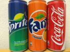 Coca Cola, Fanta and Sprite. Pepsi 330ml