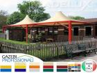 Pavillon Zelt Stahl personalisierte Farben professionell neu 5x5 Garden Café Hot