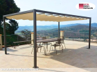 Pergola 6x4 Überdachung Pavillon Terrassenüberdachung Zelt Terrasse Sonnenschutz