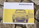 Betriebsanleitung VW Karmann Ghia 1600 L  1966  Typ 34