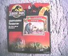 JURASSIC PARK Ceratosaurus   Triceratops DIE-CAST-METAL-Seriev. Kenner  1993  - 