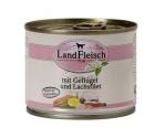 Hundefutter Dog Pur Geflügel und Lachsfilet 195g