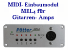 MIDI Controller für Gitarren Keyboards Fußschalter MIDI-Schalter Fingertip