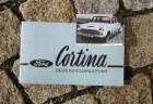 Betriebsanleitung FORD CORTINA / CORTINA GT 1965 Mk I