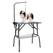 Tiere Tisch Hundetisch mit Ablage 90x60x75cm