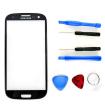 Samsung S3 i9300 Display Glas Ersatzglas+Werkzeug Set blau