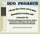 Von Party bis Dinner- Musik mit Pegasusduo 