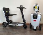 Faltbarer Elektroscooter Elektroroller Kofferroller Trolley 6km/h