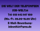 Telefonistin Job * Telefonistin Job * Telefonistin Job Buxtehude und ü-all Verdi