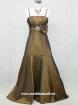 Abendmode günstig Abendkleid in Bronze Braun von Modekarusell