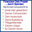 Finanziere Dein Projekt auch durch Spenden - http:/ / crowd-rising.web36.de -