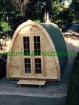 Saunapod, Sauna Pod, Gartensauna, Aussensauna, Sauna, Saunafass, Fasssauna, 