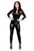 Latex catsuit